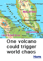 Every year, 90,000 ships pass through the narrow sea lane of the Malacca Strait, linking the Indian Ocean to the Pacific. Their cargoes of grain, crude oil, and other commodities comprises about 40% of global trade. Above these ships is one of the busiest air routes in the world, and below is a dense array of submarine internet cables that keep the world online.